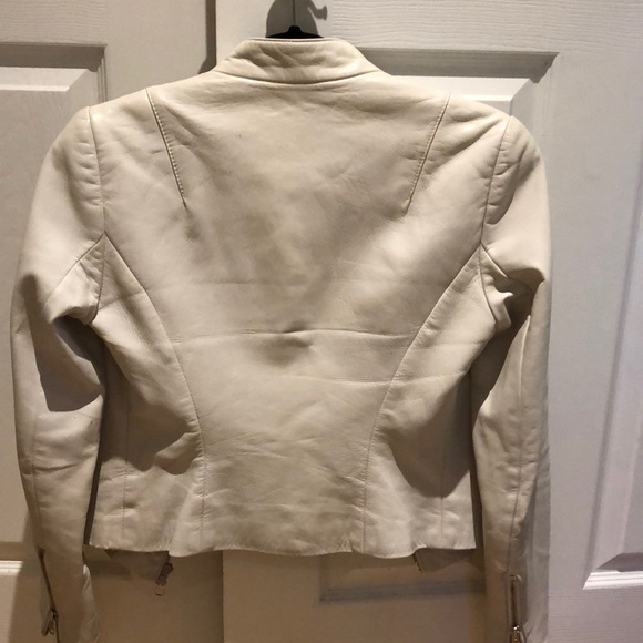 White leather jacket - Picture 2 of 4